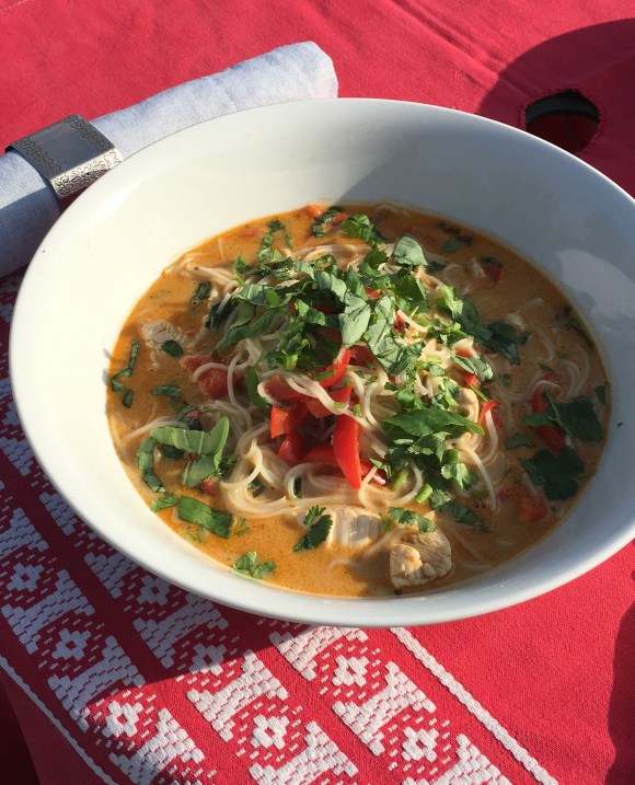 chicken laksa